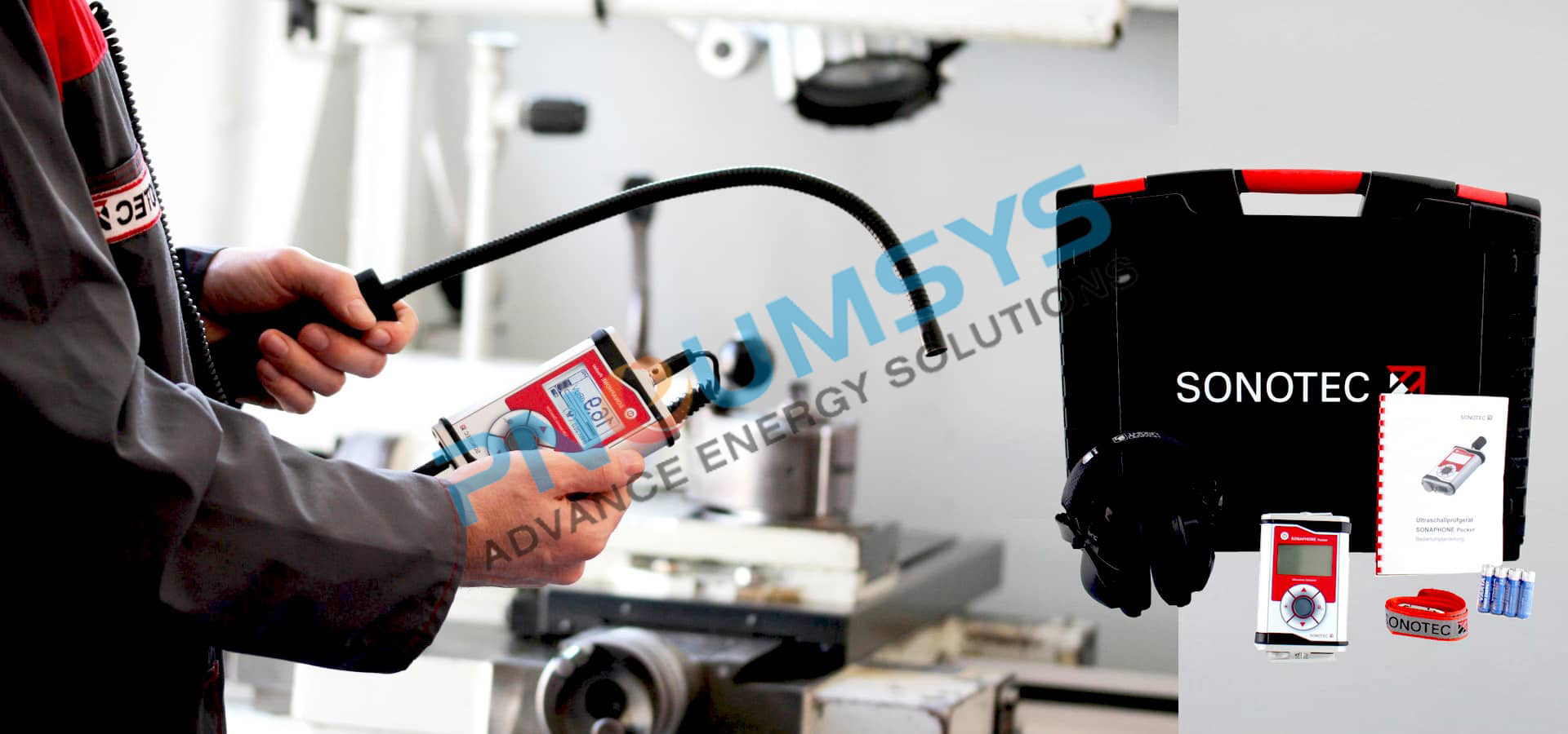 sonaphone pocket ultrasonic leak detector