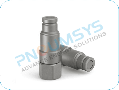 Flat-Face Pressure Eliminator Nipples